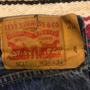 Levi 501 Jeans 34x34 Vintage
